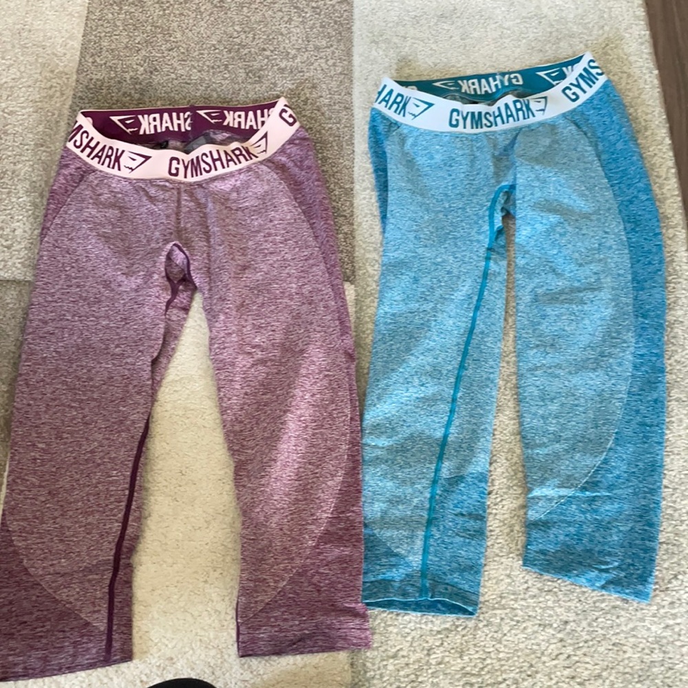 BOGO GYMSHARK flex cropped leggings - 2 for 1